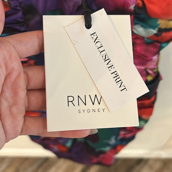 Runaway the label black floral corset dress. NWT sold out online in all sizes - Picture 3 of 3